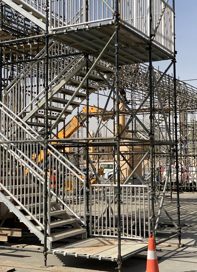 Certified Scaffolding Systems for High-Altitude Telecommunication Tower Upgrades