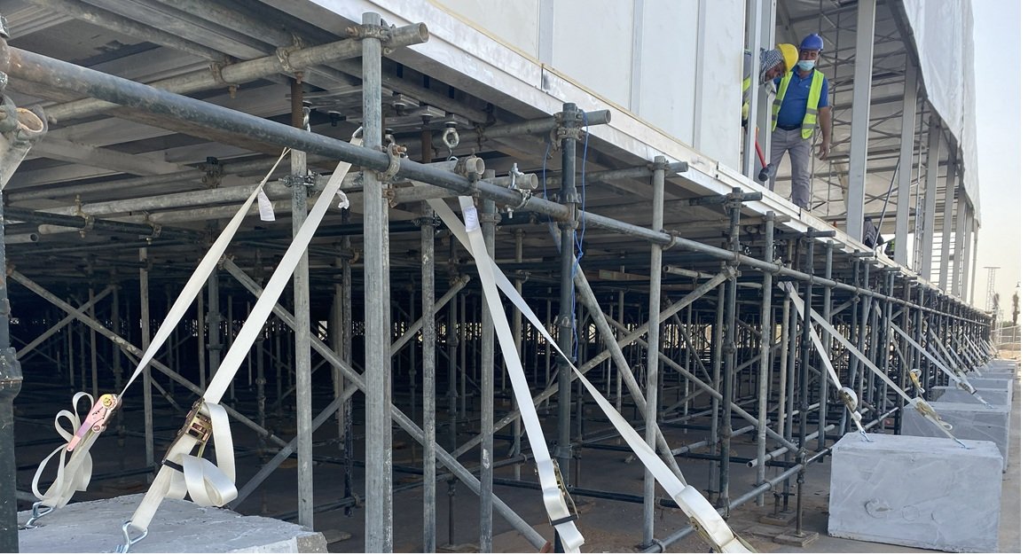 High-Capacity Scaffolding Supply for Saudi Expo 2030 Exhibition Pavilions