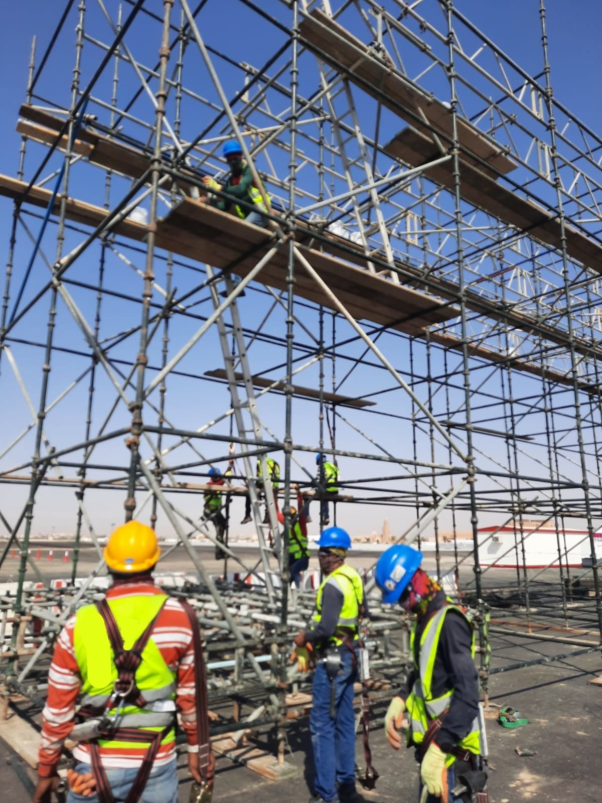 Certified Scaffolders and Expert Labour Supply for Saudi Mega Projects