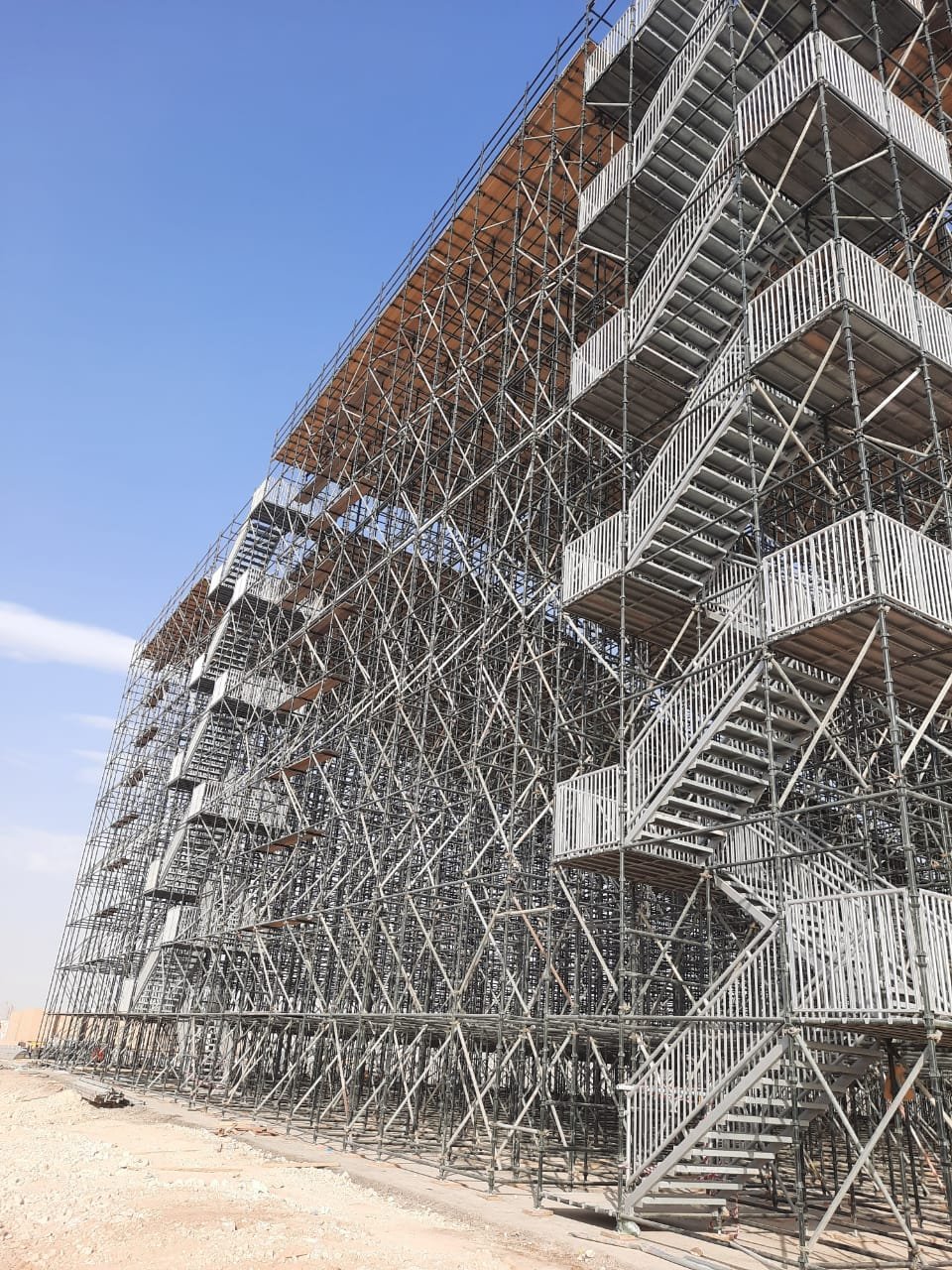 Specialized Scaffolding Solutions for Major Events and Industrial Projects