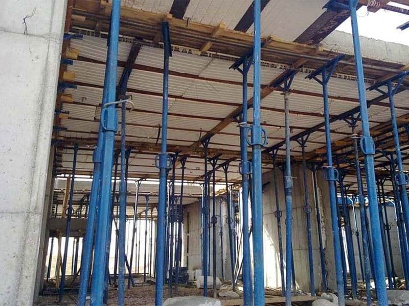 Heavy Shoring Scaffolding for International Commercial Airport Expansions