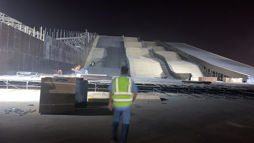 Specialized Scaffolding Solutions for Riyadh Boulevard and Entertainment Events