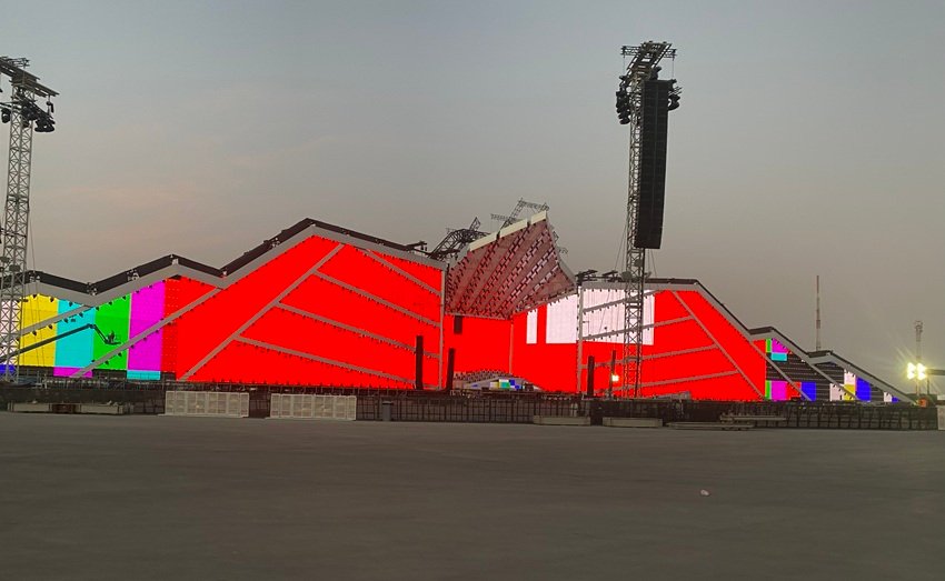 Temporary Scaffolding Frameworks for MDLBeast and Mega Music Festivals