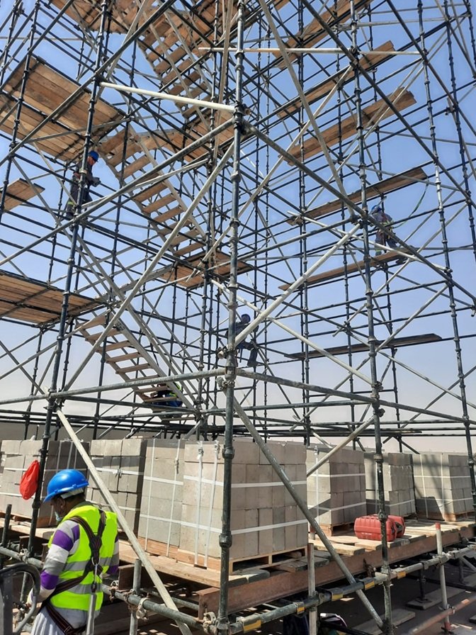 Best Scaffolding Services and Offers in Saudi Arabia for Supply and install Cuplock Scaffolding Systems