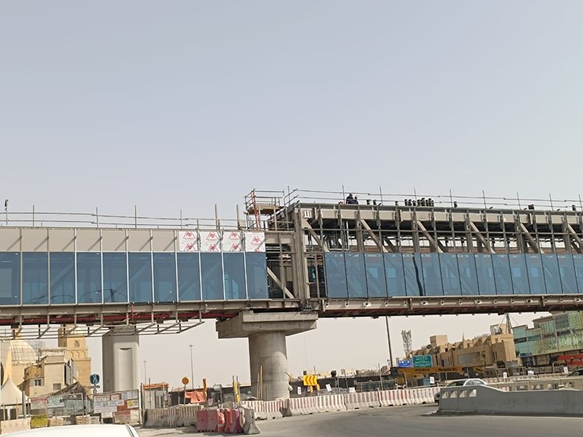 High-Load Cuplock Scaffolding Rental for Riyadh Metro Elevated Viaducts