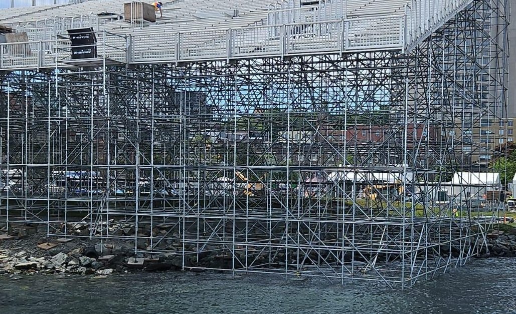 Weatherproof Scaffolding Frameworks for Red Sea Island Construction Projects