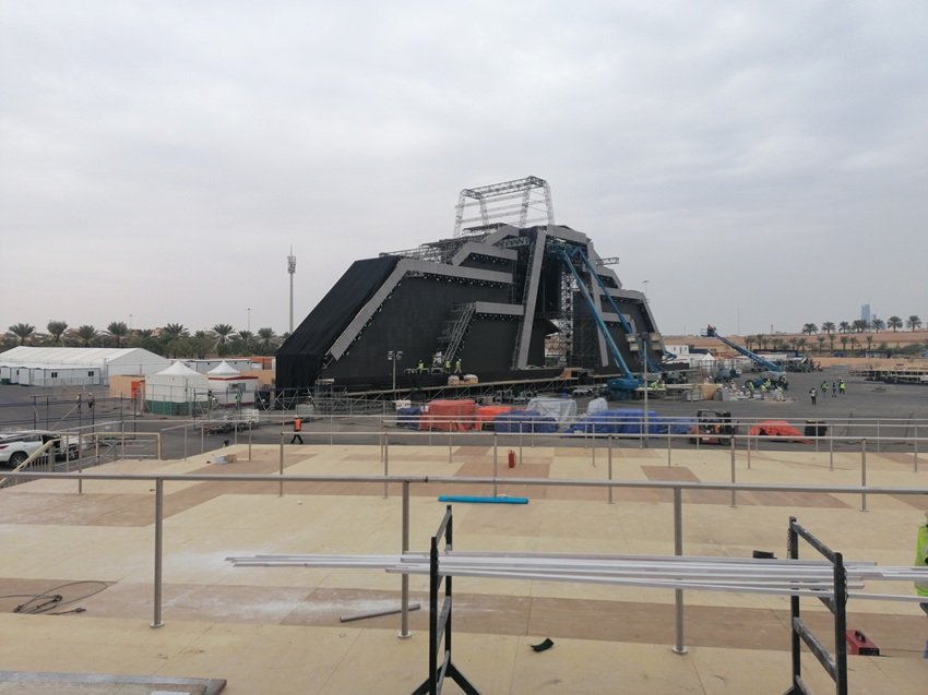 Specialized Scaffolding for Sports Events and Expo 2030 Infrastructure