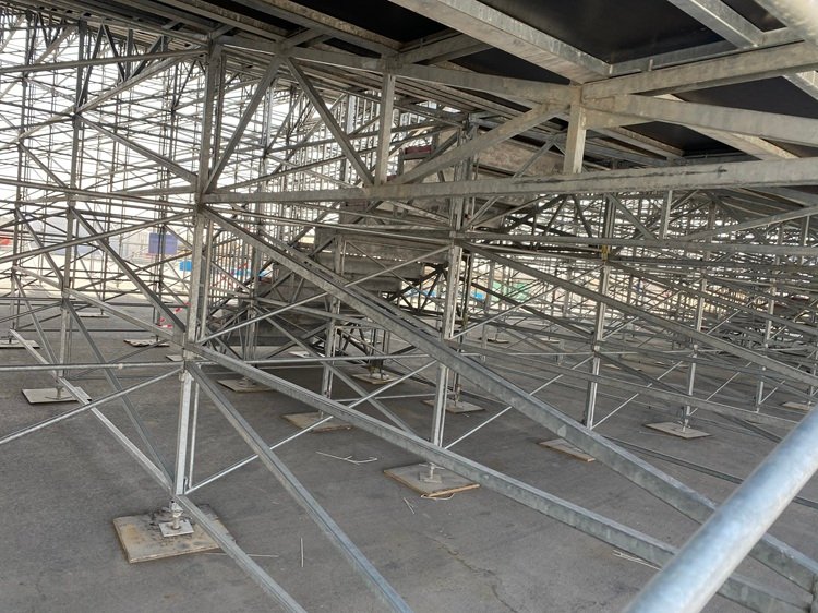 Heavy-Duty Scaffolding Engineering Designs for Industrial Cement Plant Kilns