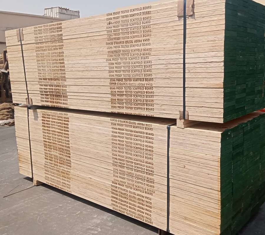 High-Quality Wooden Scaffolding Planks and Safety Walkways Trading