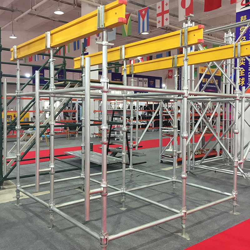 Cuplock Cantilever Scaffolding Construction