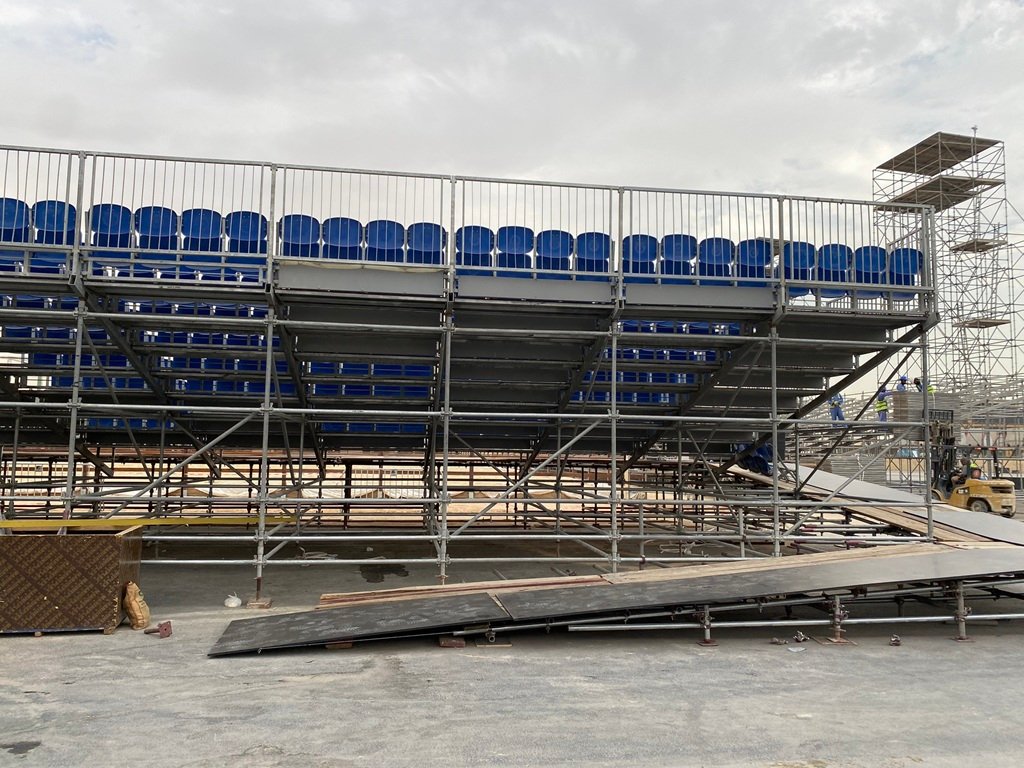 Scaffolding Services for Design and Supply and Installation for Sport Events in Saudi Arabia