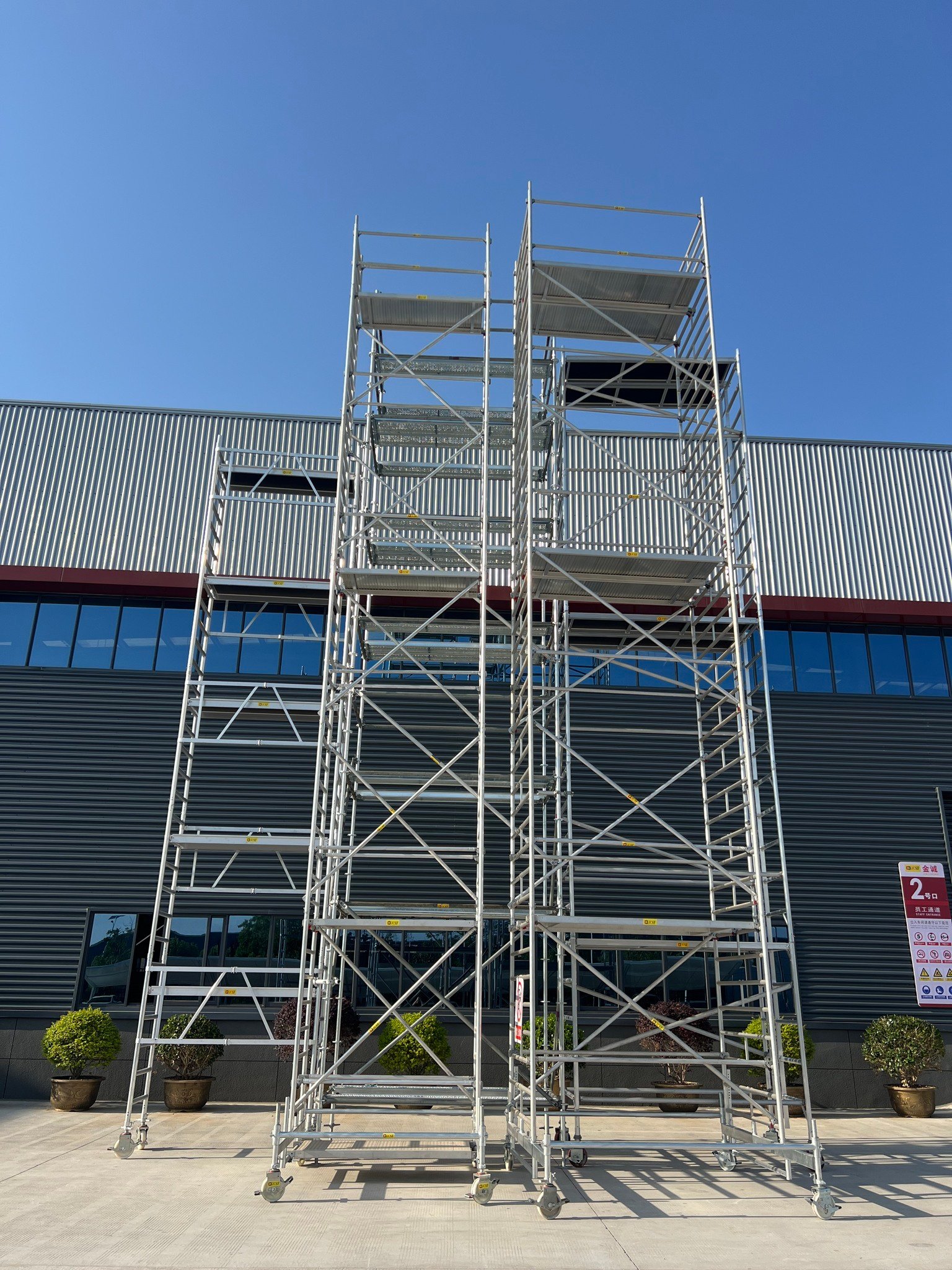Rent All Types of Aluminium Scaffolding Systems in Riyadh