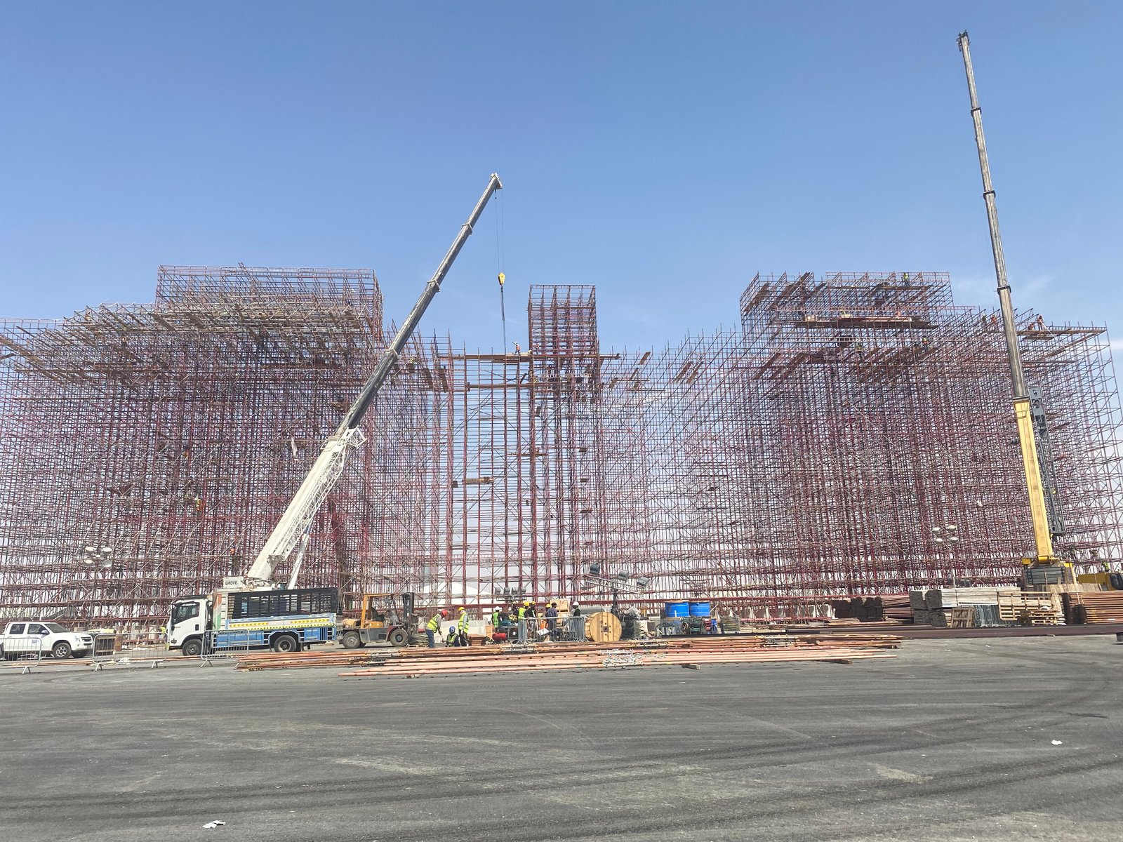 Rent Cuplock Scaffolding System for Events